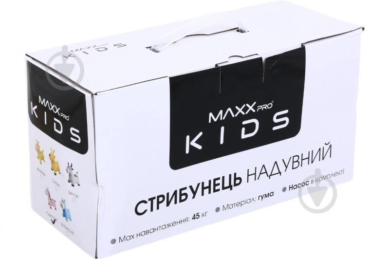 Попрыгунчик MaxxPro kids Единорого с насосом 52x22x48 PA379 - фото 5