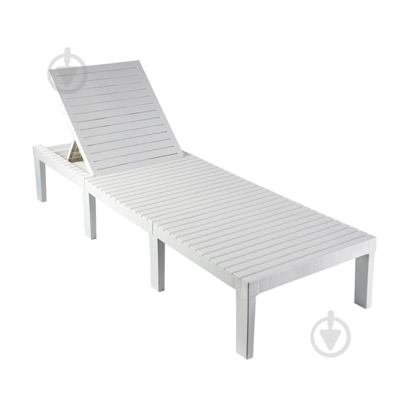 УЦЕНКА! Лежак ProGarden HAITI 195х65х32 белый для сада 65x195 см (УЦ №2465) - фото 1 УЦЕНКА! Лежак ProGarden HAITI 195х65х32 белый для сада 65x195 см (УЦ №2465) - фото 1