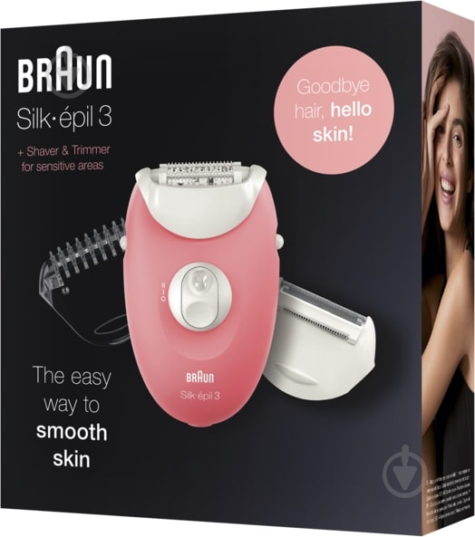 Епілятор Braun Silk epil 3 SE 3-440 - фото 7