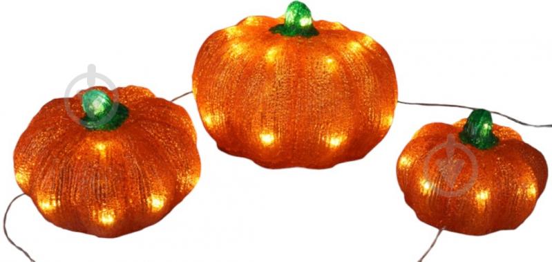Сувенир Koopman гелловина Тыква в наборе 3 шт. со светодиодами AMC000170 - фото 1 Сувенир Koopman гелловина Тыква в наборе 3 шт. со светодиодами AMC000170 - фото 1