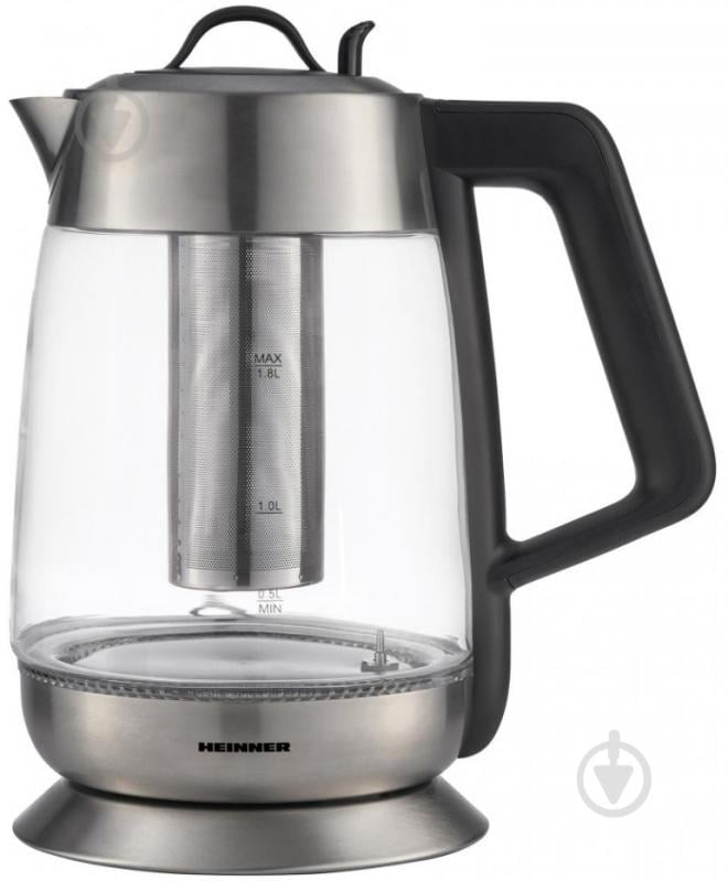Електрочайник Heinner HEK-TF18GX - фото 1 Електрочайник Heinner HEK-TF18GX - фото 1
