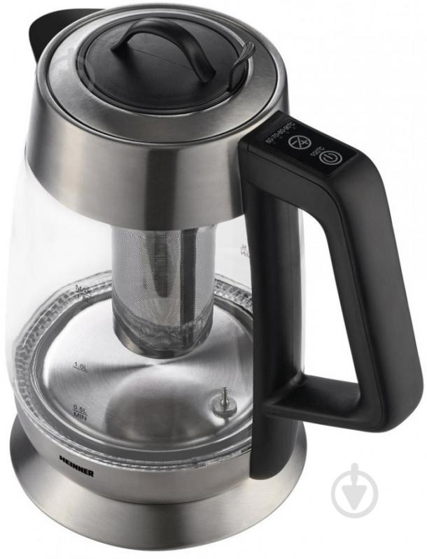 Електрочайник Heinner HEK-TF18GX - фото 2 Електрочайник Heinner HEK-TF18GX - фото 2