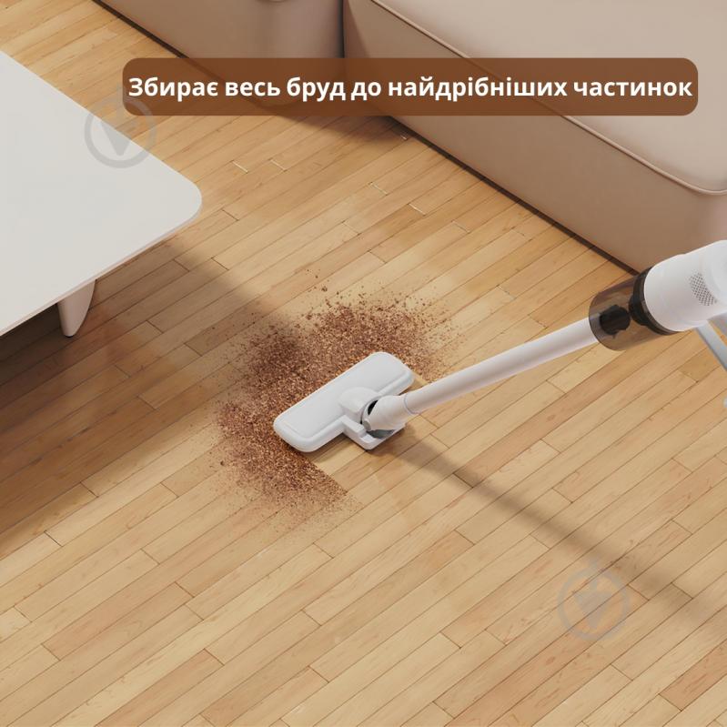 Пылесос аккумуляторный Xiaomi Lydsto V1 white - фото 4