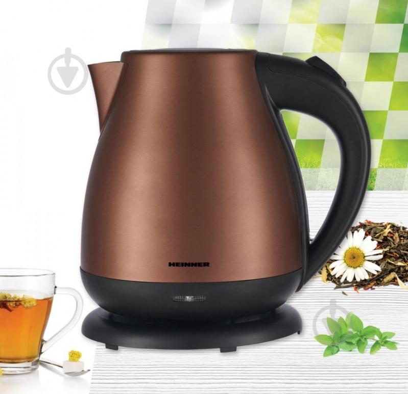 Электрочайник Heinner HEK-17IXC - фото 4