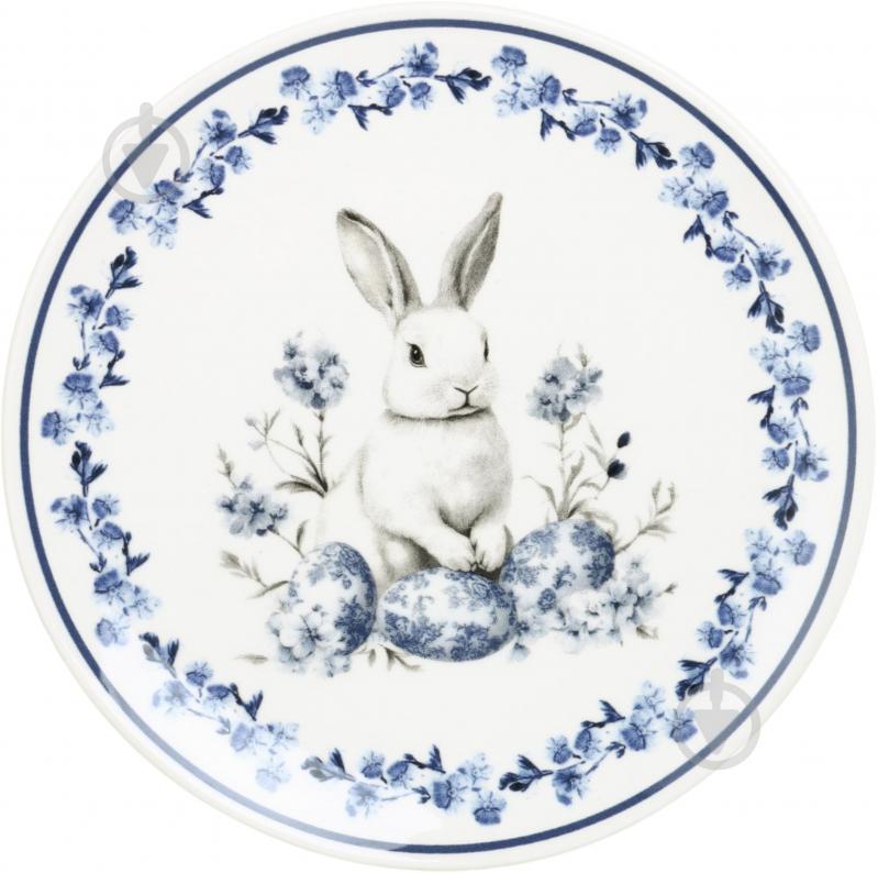 Тарілка десертна Lefard Blue Rabbit 21 см 769-099 - фото 1 Тарілка десертна Lefard Blue Rabbit 21 см 769-099 - фото 1