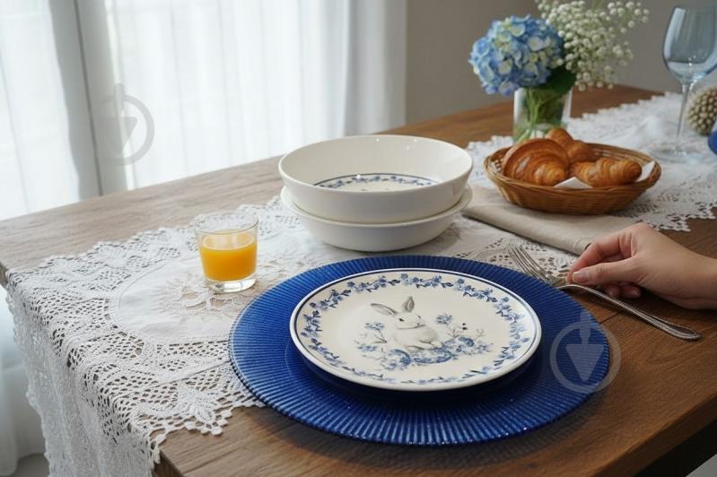 Блюдо сервировочное Lefard Blue Rabbit 23 см 769-101 - фото 5