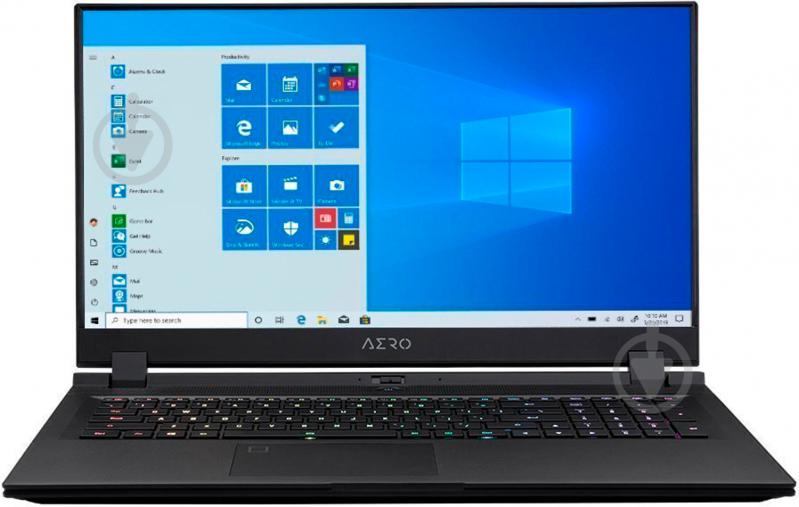 Ноутбук Gigabyte AERO YD-94RU548SP 17,3 (AERO17HDR_YD-94RU548SP) black - фото 2