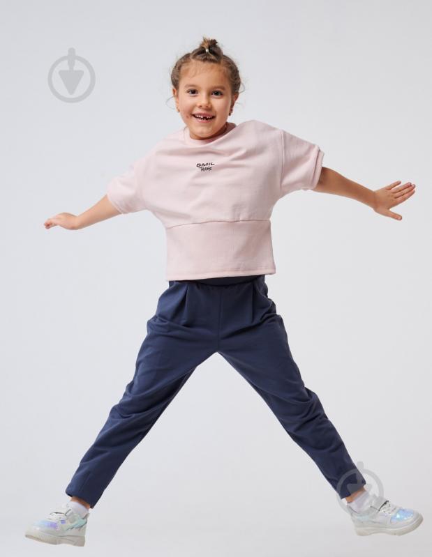 Штаны для девочек Smil 115516 р.128 графитовый - фото 3 Штаны для девочек Smil 115516 р.128 графитовый - фото 3