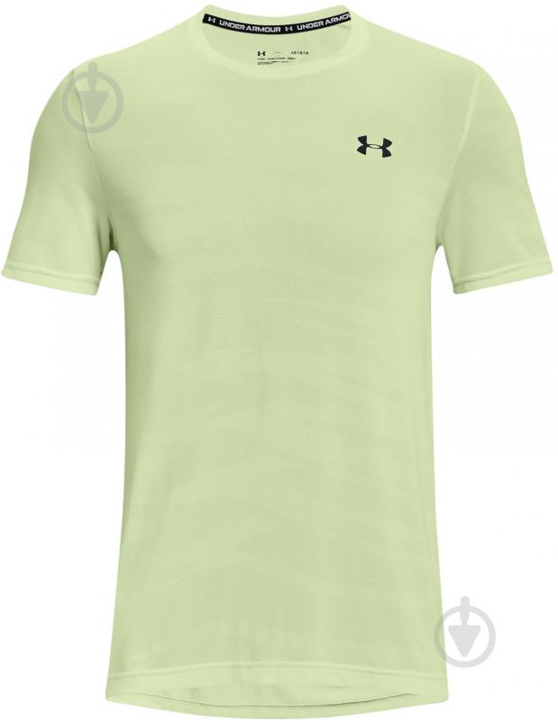 Футболка Under Armour UA SEAMLESS WAVE SS 1373726-369 р.L зеленый - фото 1