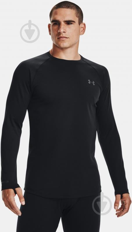 Футболка Under Armour PACKAGED BASE 3.0 CREW 1343243-001 р.L черный - фото 3