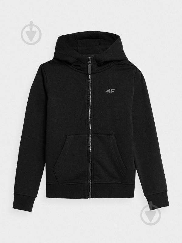 Джемпер 4F SWEATSHIRT F636 4FJAW23TSWSF636-20S р.164 чорний - фото 1