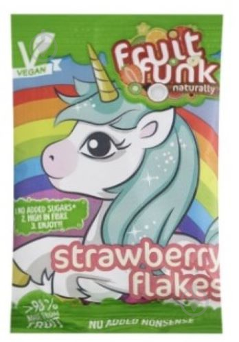 Пастила Fruit Funk Снек фруктовый Клубника Unicorn 16 г - фото 1