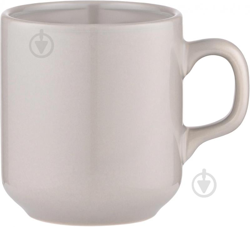 Чашка Ardesto Carlo 300 мл серая AR3047GR - фото 1