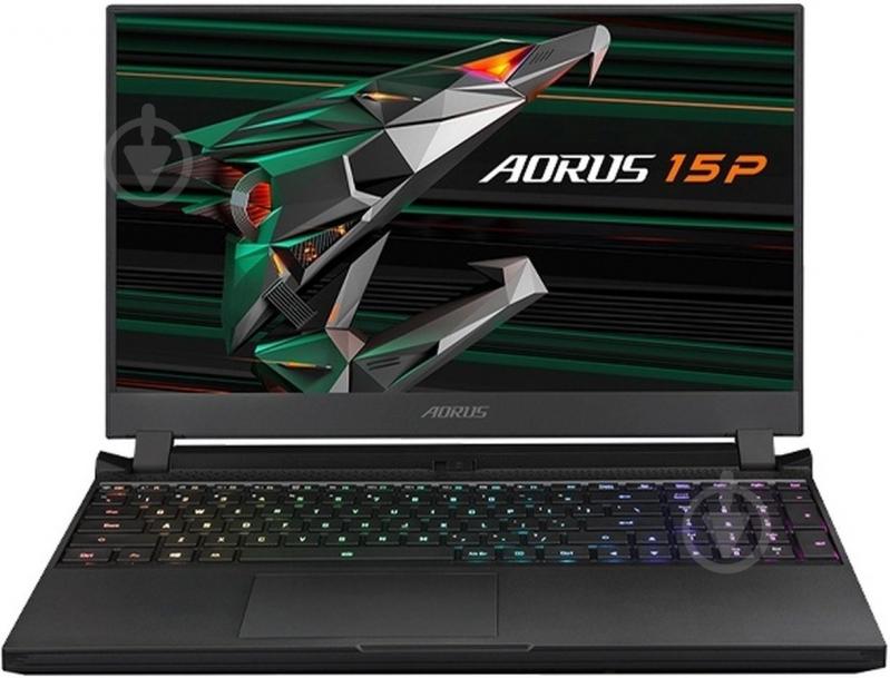 Ноутбук Gigabyte AORUS KD-72RU224SD 15,6 (AORUS15P_KD-72RU224SD) black - фото 1