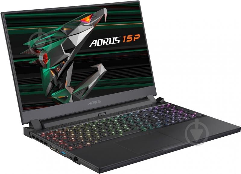 Ноутбук Gigabyte AORUS KD-72RU224SD 15,6 (AORUS15P_KD-72RU224SD) black - фото 2