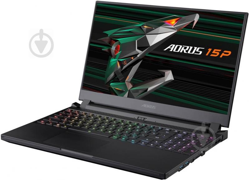 Ноутбук Gigabyte AORUS KD-72RU224SD 15,6 (AORUS15P_KD-72RU224SD) black - фото 3