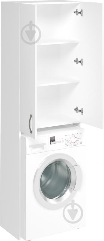 УЦЕНКА! Тумба напольная Грейд под стиральную машину (корпус ДСП ALBA/фасад МДФ белый) (УЦ №2541) - фото 3 УЦЕНКА! Тумба напольная Грейд под стиральную машину (корпус ДСП ALBA/фасад МДФ белый) (УЦ №2541) - фото 3