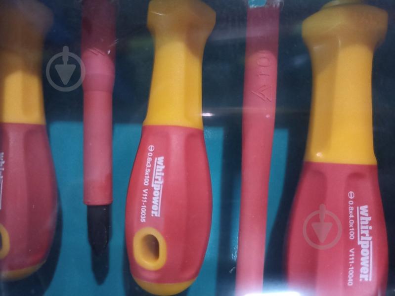 Набор отверток Whirlpower диэлектрических 6 шт. V11-306 (54798) - фото 2