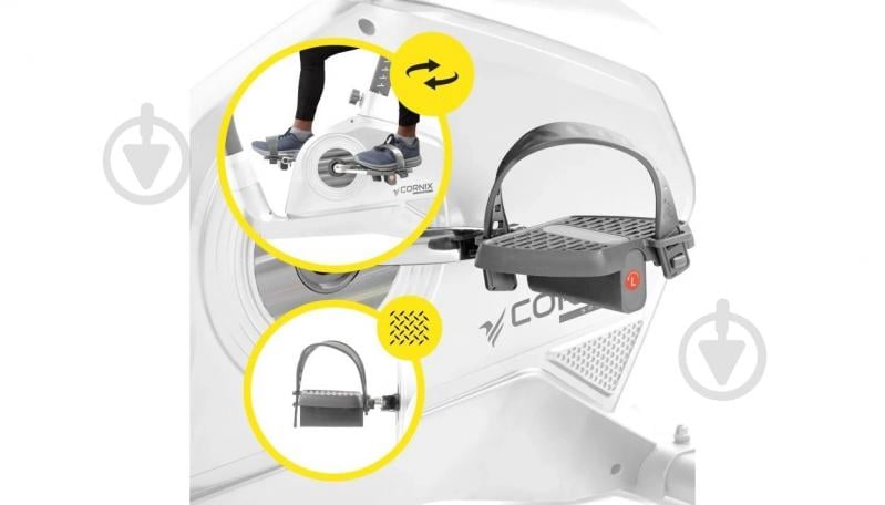 Велотренажер Cornix EB-AMBER-WG AW2526 - фото 14