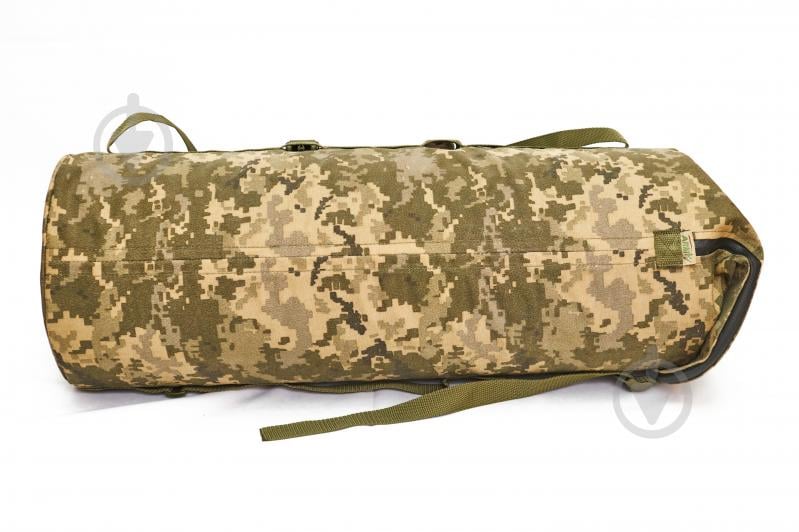 Каремат ARMY спальний польовий ізоляційний Army L1 (1900*600*15 Olive Green) в чохлі Піксель 190x60 см темно-зелений - фото 4