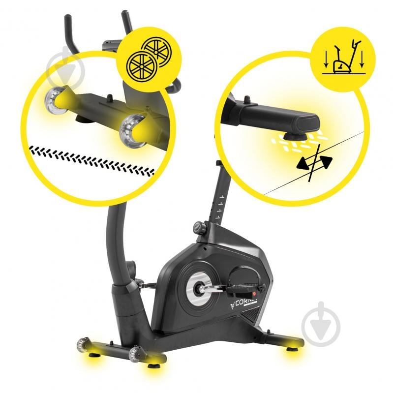 Велотренажер Cornix EB-AMBER-BLK AW2526 - фото 10