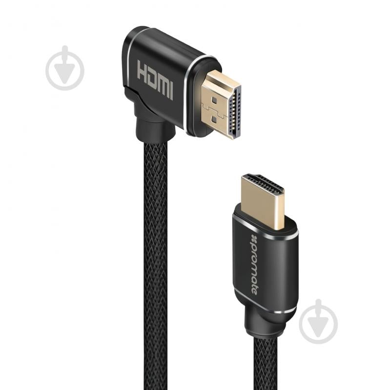 Кабель Promate proLink4K1-300 HDMI - HDMI v.2.0 3 м чорний (prolink4k1-300.black) - фото 1