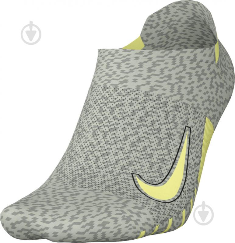 Носки Nike MULTIPLIER RUNNING NO SHOW SOCKS (2 PAIRS) SX7554-938 р.42-46 разноцветный 2 пари шт. - фото 5