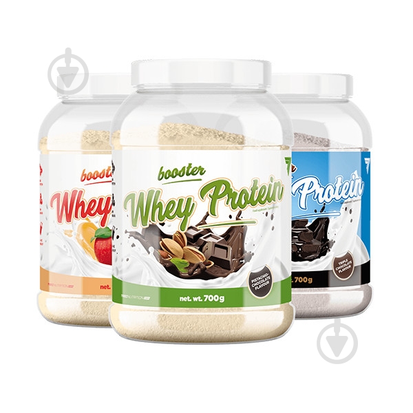 ᐉ Протеин Trec Nutrition Booster Whey Три Шоколада 700 г • Купить в ...