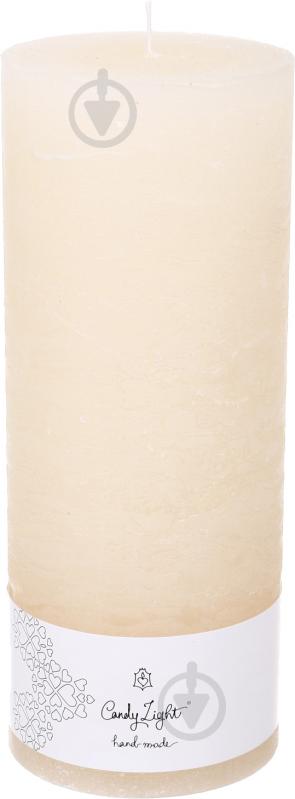 Свічка С10 10х25 см шампань Candy Light - фото 1