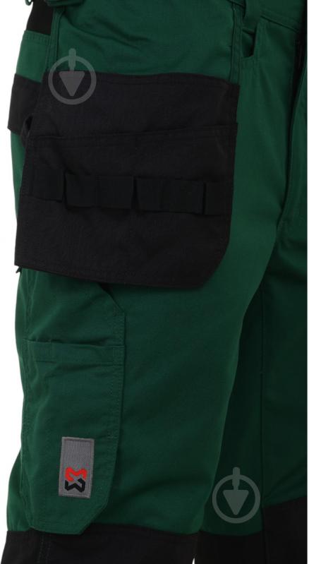 Штани робочі WURTH CETUS р. 4XL M403445471 зелено-чорний - фото 5