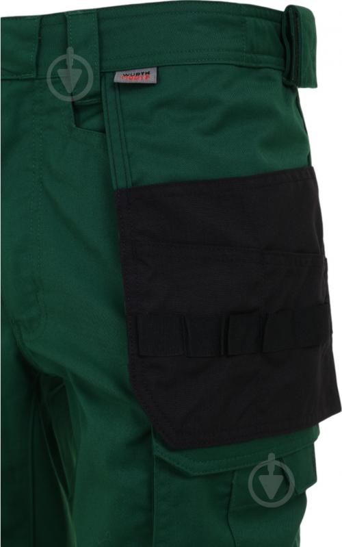 Штани робочі WURTH CETUS р. 4XL M403445471 зелено-чорний - фото 9