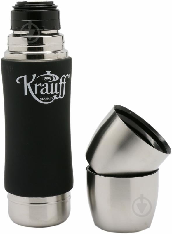 Термос Krauff 0,75 л черный 26-178-025 - фото 3