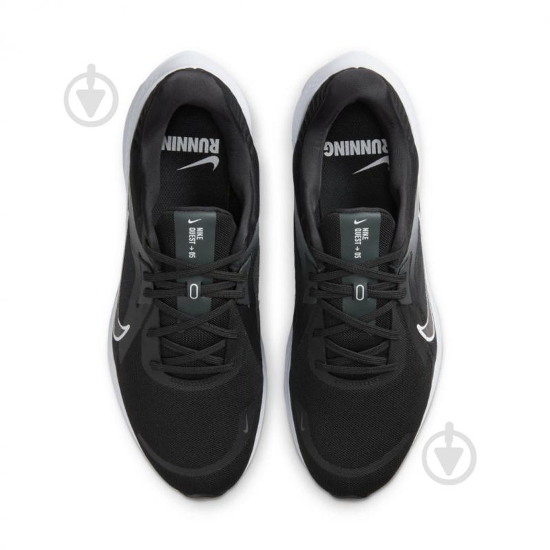 Кроссовки мужские демисезонные Nike QUEST 5 DD0204-001 р.42 черные - фото 6