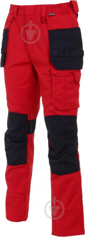 Брюки рабочие WURTH CETUS р. 4XL M403446443 красно-черный - фото 2