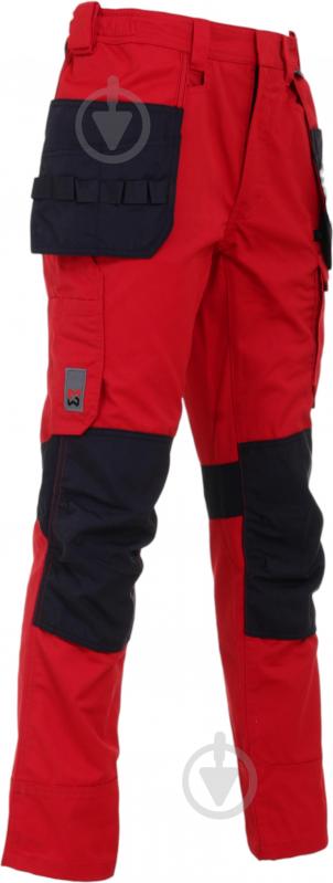 Штани робочі WURTH CETUS р. 6XL M403446451 червоно-чорний - фото 4