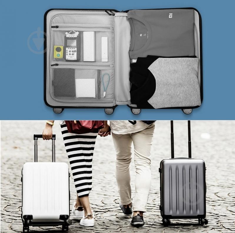 Валіза Xiaomi Ninetygo PC Luggage 24'' (6970055340083/6941413216906) 64 л grey - фото 3