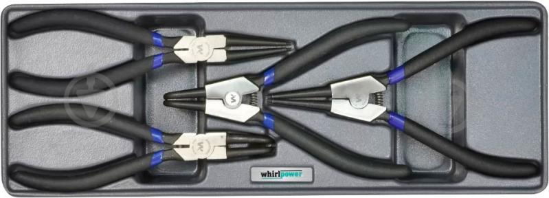 Набор ручного инструмента Whirlpower AN-PL02 съемников стопорных колец 4 шт. 23294 - фото 1