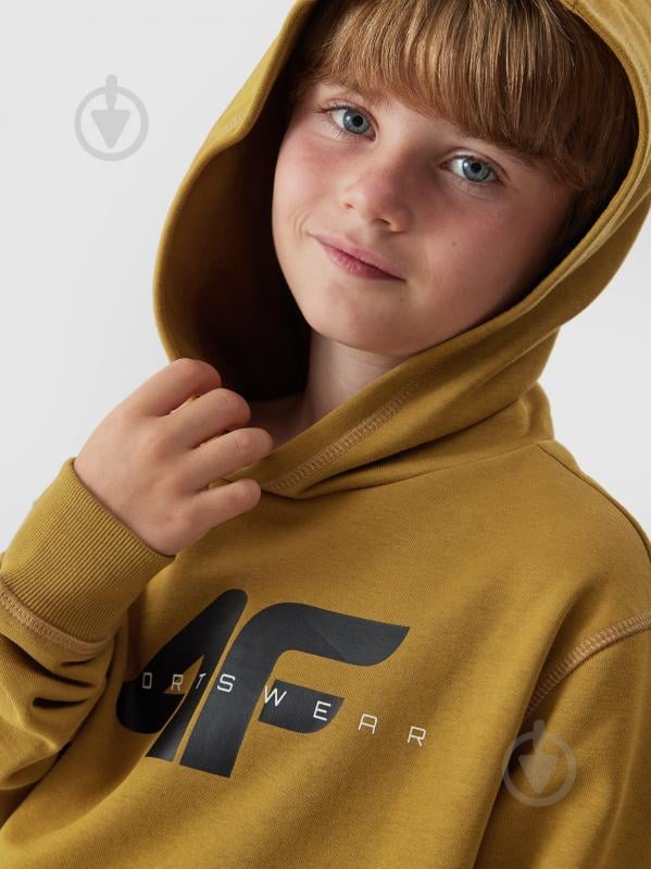 Джемпер 4F SWEATSHIRT M628 4FJAW23TSWSM628-74S коричневый - фото 1