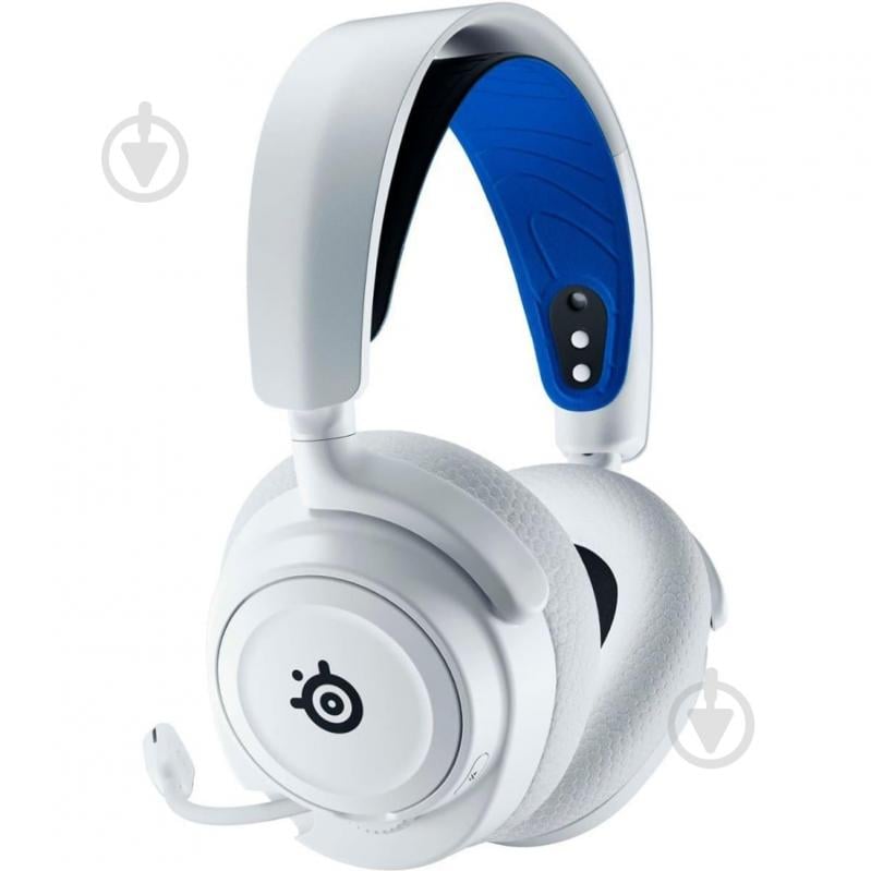 Гарнітура ігрова SteelSeries Arctis Nova 7P Wireless white (61561) - фото 3