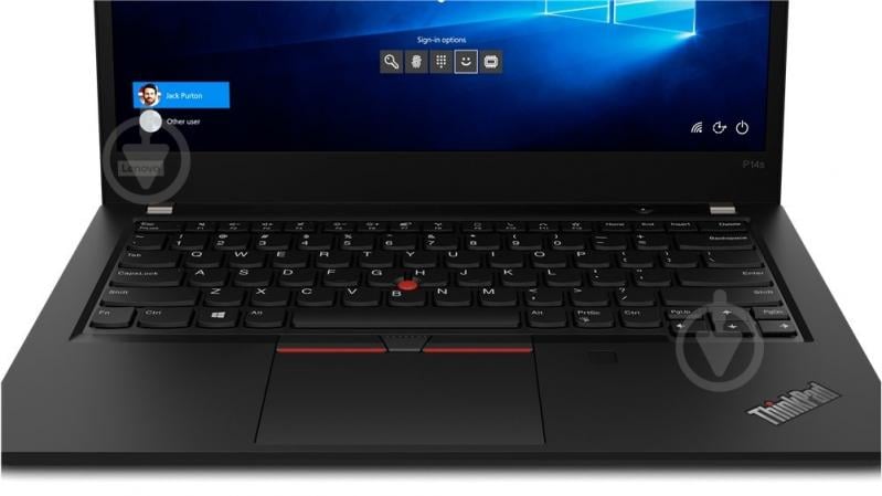 Ноутбук Lenovo ThinkPad P14s 14 (20VX0070RA) black - фото 16