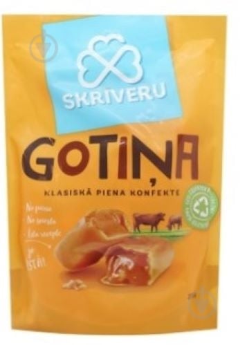 ᐉ Конфеты Skriveru Gotina Классические 250 г (4751010575359) • Купить в ...