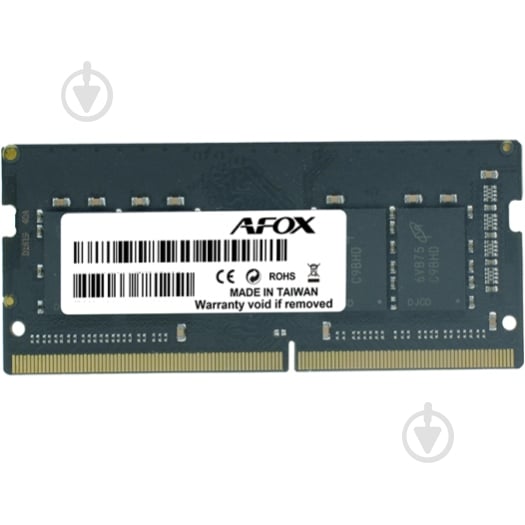 AFOX SODIMM DDR4 16 GB (1x16GB) 3200 MHz (AFSD416PH1P) - фото 1