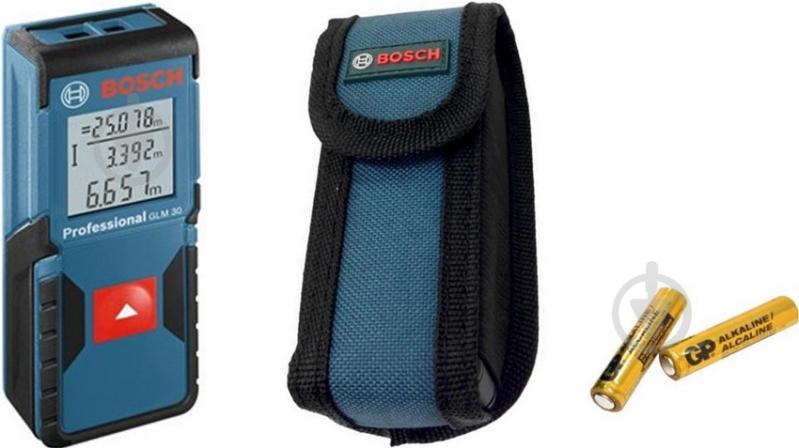 Далекомір лазерний Bosch Professional GLM 30 0601072502 - фото 2 Далекомір лазерний Bosch Professional GLM 30 0601072502 - фото 2