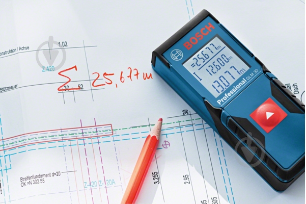 Далекомір лазерний Bosch Professional GLM 30 0601072502 - фото 3 Далекомір лазерний Bosch Professional GLM 30 0601072502 - фото 3
