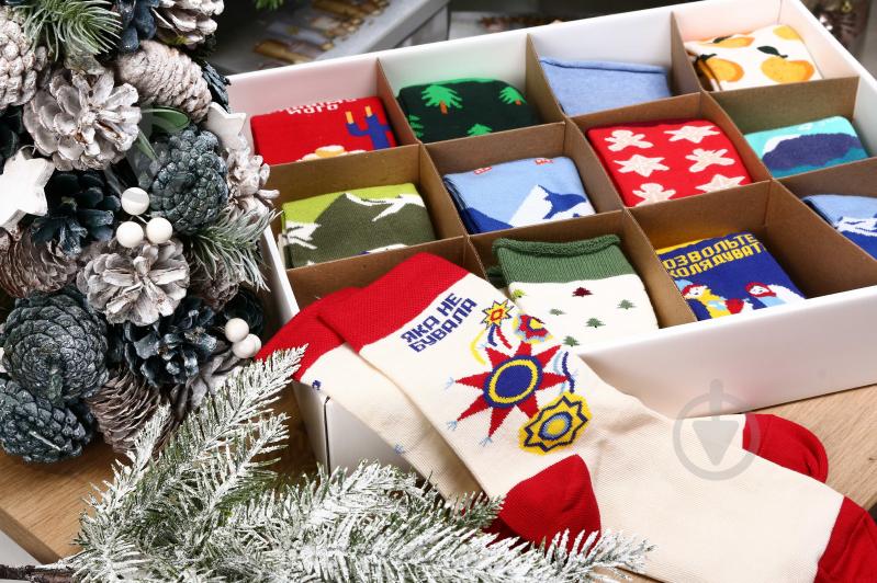 Набір Leostep Адвент-календар з 12 шкарпеток 80097000 р.38-40 - фото 4 Набір Leostep Адвент-календар з 12 шкарпеток 80097000 р.38-40 - фото 4