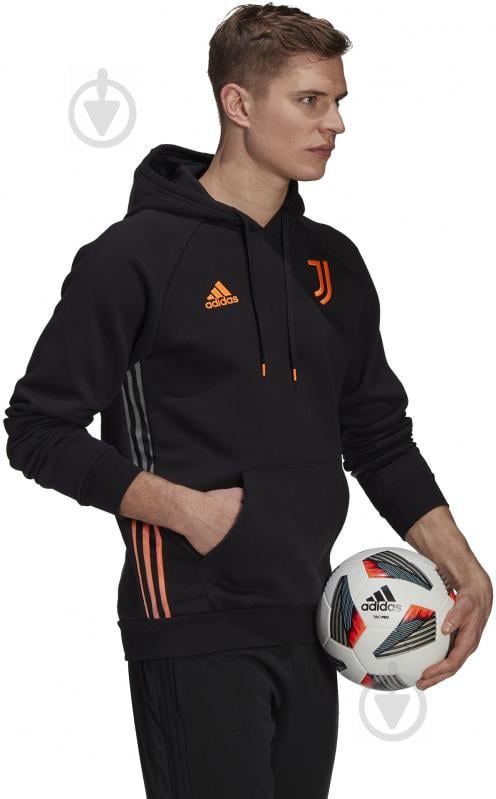 Джемпер Adidas JUVE TRAVEL HD GK8605 р. S черный - фото 6