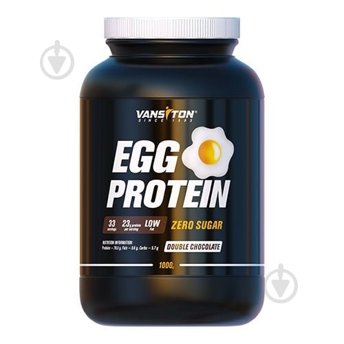 Протеїн Vansiton Egg Protein Подвійний Шоколад 1000 г