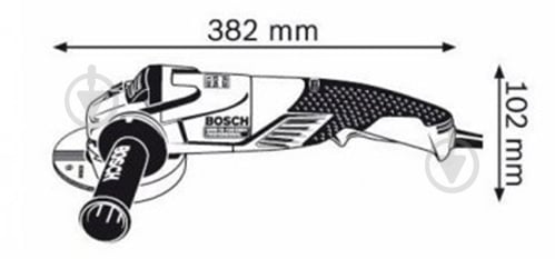 Болгарка (кутова шліфмашина) Bosch Professional GWS 15-125 CIH 060183020D - фото 3