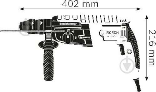 Перфоратор Bosch Professional GBH 2-28 F 0611267604 - фото 4