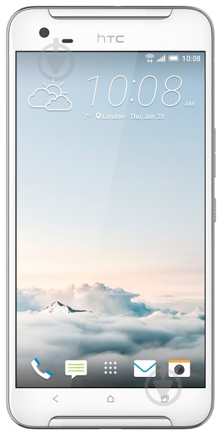 Смартфон HTC ONE X9 Dual Sim 3/32GB opal silver (99HAHP016-00) - фото 1